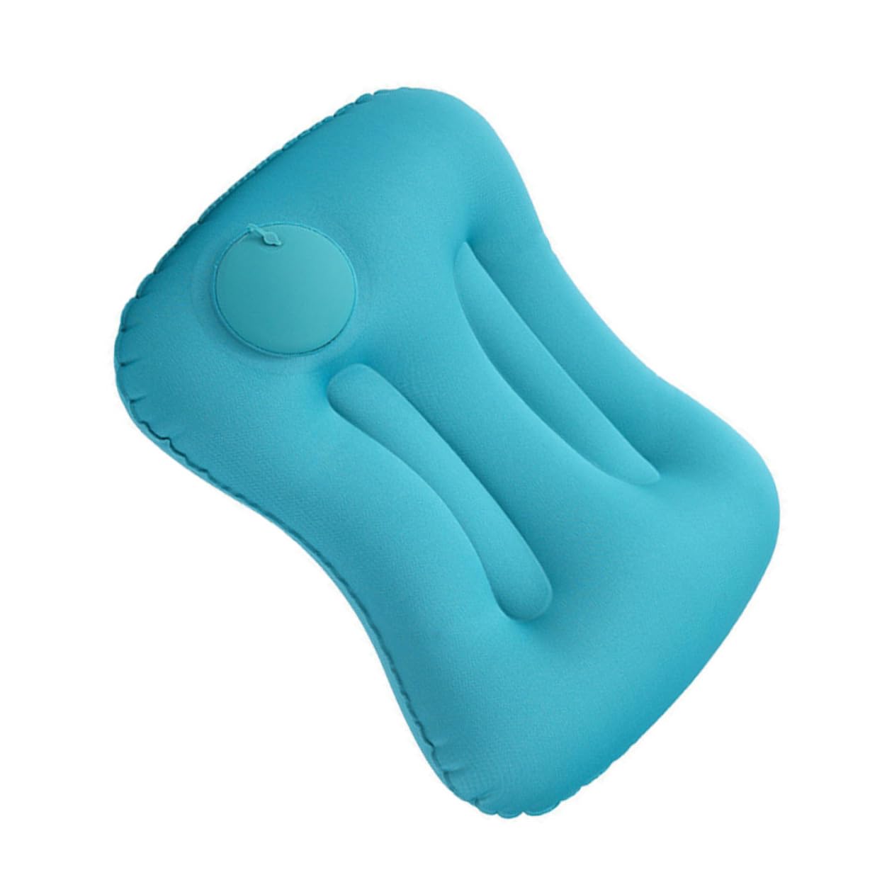 ABOOFAN Comfortable Travel Pillow Lumbar Support Inflatable Camping Pillow Easy to Carry Stylish Design