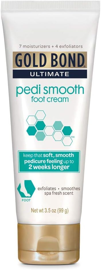 Gold Bond Ultimate Pedi Smooth Foot Cream, 3.5 Ounce
