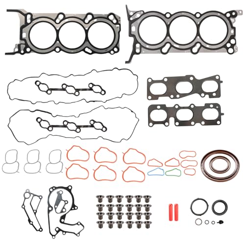 Image of Engine Head Gasket Set Compatible with Kia Sorento Sedona Cadenza /Hyundai Azera Santa Fe 3.3L / 3.5L V6 Replacement for 223113CGA0 223113CGA5 223113CGB0