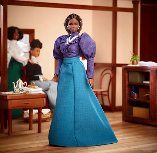 Muñeca Barbie Madam C.J. Walker con accesorios coleccionable miniatura 2