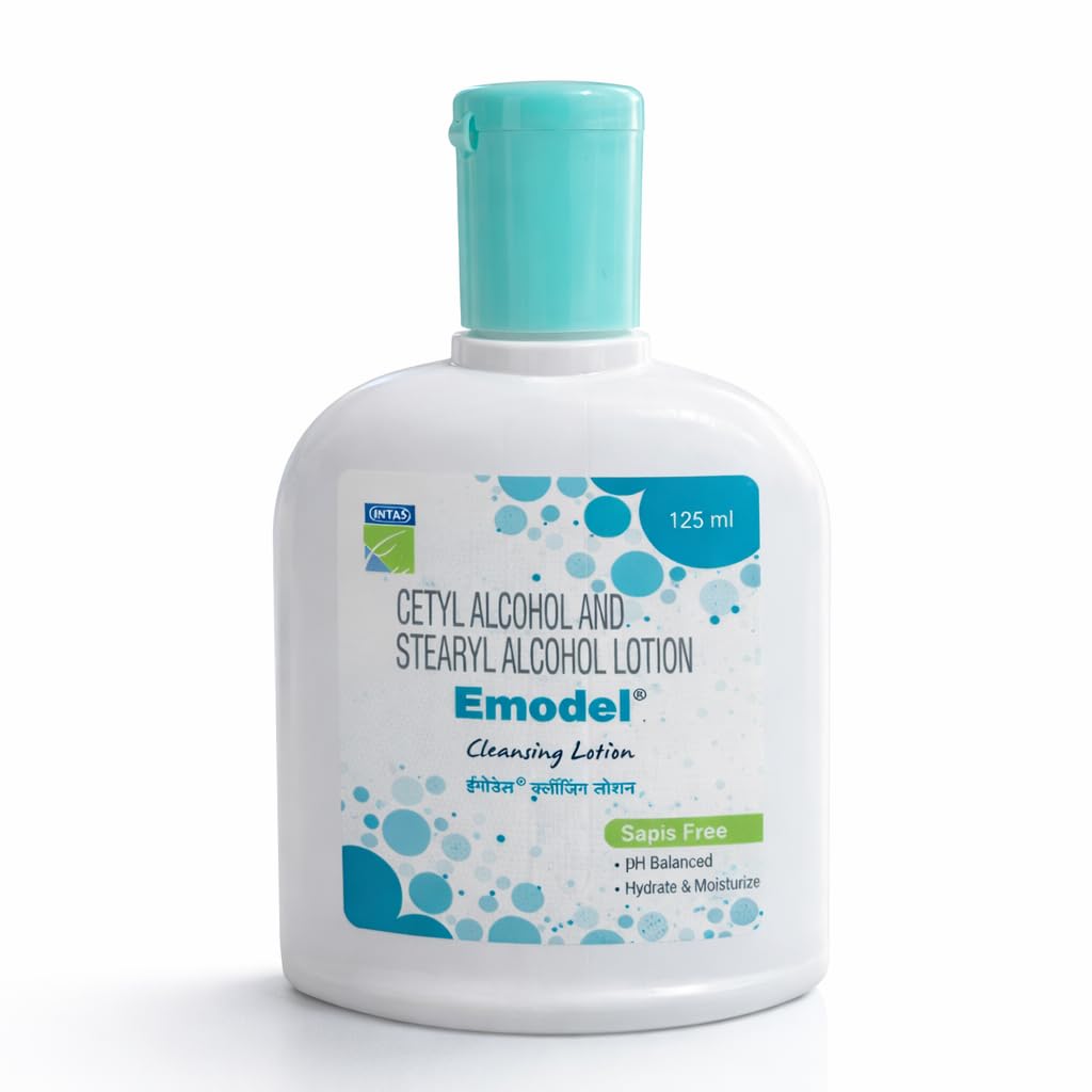 Cleansing Lotion 125ml | Soap-Free Gentle Cleanser for Dry & Sensitive Skin | Cetyl & Stearyl Alcohol Moisturizing Lotion | pH Balanced Daily Skin Cleanser-image-33