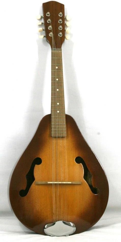 Musikalia Luthery LEFT-HANDED VERSION Mandolin model"Gibson""F" holes, archtop, electrifiable, sunburst varnishing