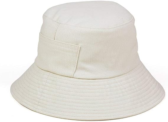 Wave Cotton Canvas Bucket Hat 