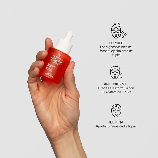 Cantabria Labs – Endocare Radiance Vitamin C20 Serum – 30 ml – Sérum Antioxidante con Vitamina C Pura – Reduce los Signos del Fotoenvejecimiento - 4