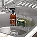 Simple Houseware Kitchen Sink Caddy Organizer for Brush Sponge Holder, Chrome