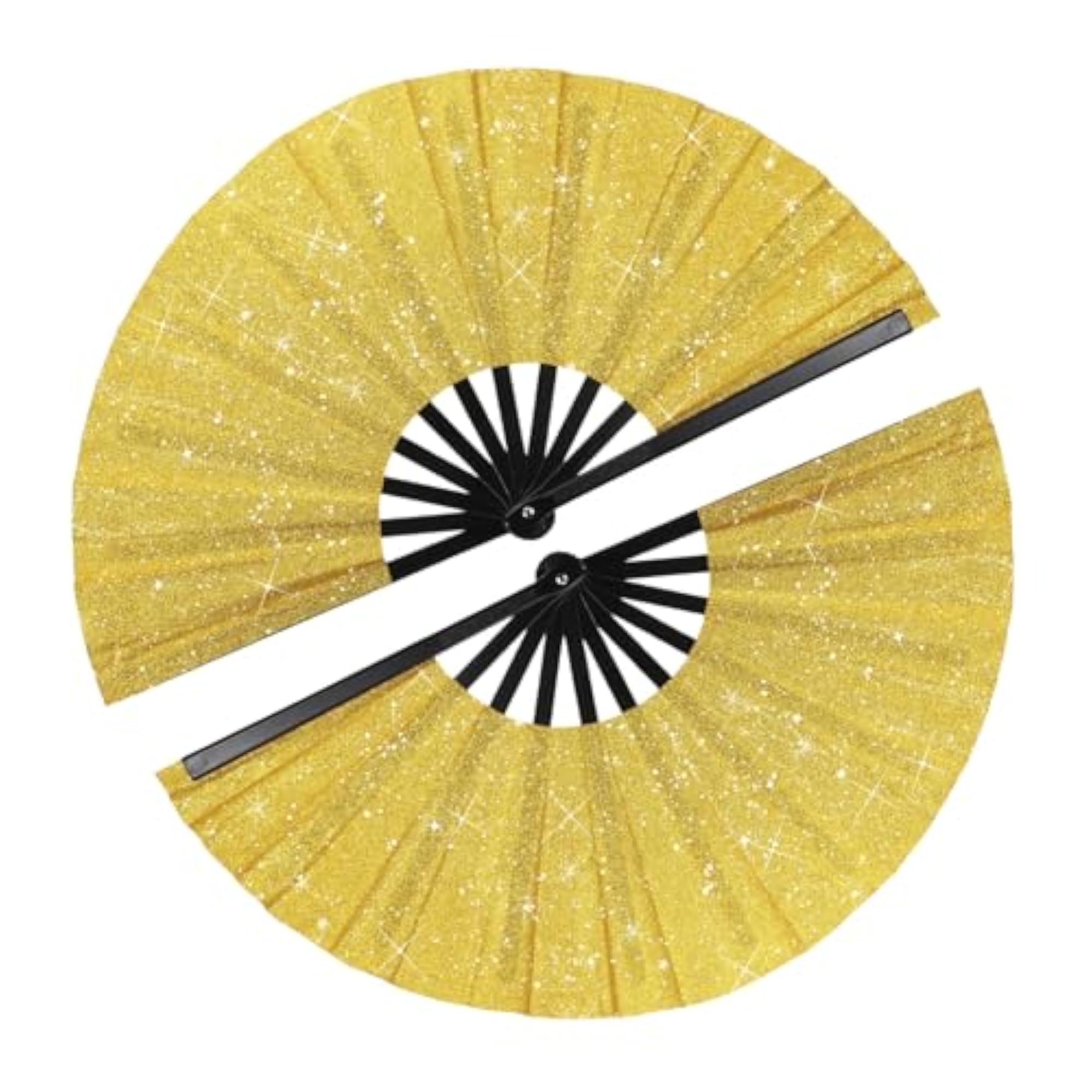 Large Folding Fans for Line Dancing
