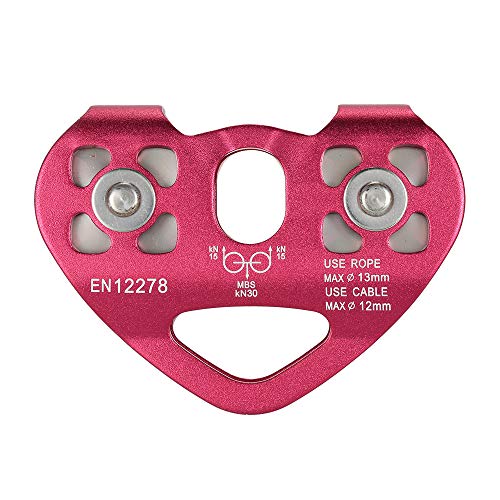 Festnight Polia do trole do cabo de Lixada 30kN com salvamento do trabalho do aloft da escalada do r