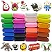 Gelatina Pegajosa Slime, BESTZY Slime Supplies Juguete de Bricolaje para aliviar el estrés, Masilla de Juguete Flamingo Cloud Slime, DIY Arcilla Colorida Suave, 24 Colores