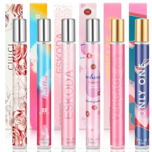 AOOWU Set Perfumes Mujer Premium, 6 PCS x 35 ml Mini Perfumes, Unisexo