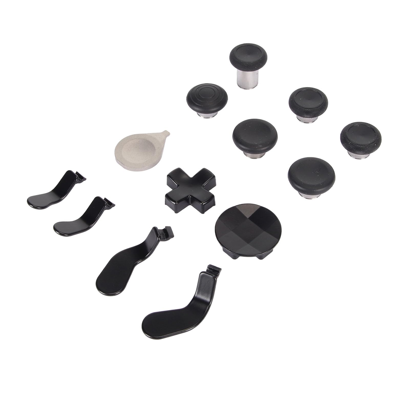 13 in 1 Metal Thumbsticks for One Series 2, Replacement Gaming Controller Accessory Kit, Metal Mod 6 Swap Joysticks, 4 Paddles, 2 D Pads, 1 Tool (