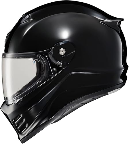 Miniatura 2 de ScorpionEXO Covert FX - Casco integral de motocicleta para adultos estilo Street Fighter - con bolsillos para altavoces con Bluetooth, certificación