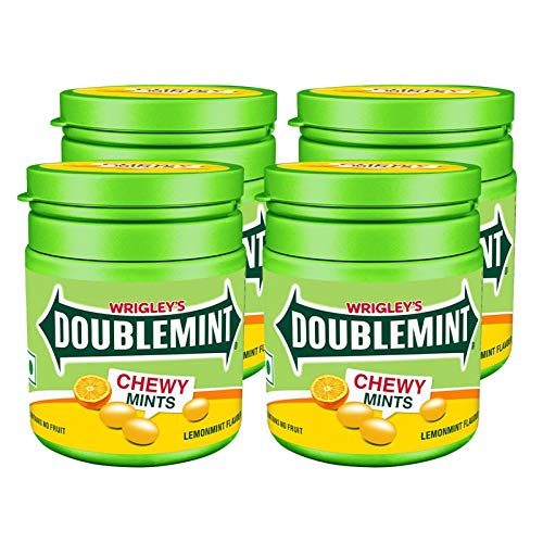 Doublemint Chewy Mint Pot | Mint Gums For Instant Freshness | 77 Chewy Mints | Comes in a Resealable Pocket Bottle | Easy to Carry | 65 g | Pack of 4 (B08SVWVJ5R) Amazon Price History, Amazon Price Tracker