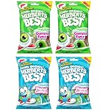 Efrutti Planet Gummies and Gummy Eyeballs (Pact of 4)- individually Wrapped, Tik Tok Candy