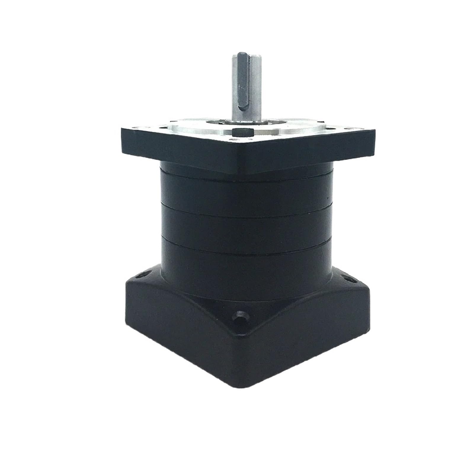 para impresora 3D CNC de bricolaje Reductor de velocidad de engranajes planetarios de 42 mm, relación de brida de 110 mm, entrada de 19 mm, salida de 19 mm, par de torsión de 70 Nm, reductor de motor