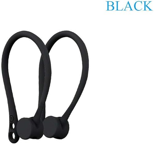 elegantstunning Paio Ganci per Auricolari con Gancio per Pod per A-pple Air-Pods Earphone Earbuds Earpods Nero elegantstunning Paio Ganci per Auricolari con Gancio per Pod per A-pple Air-Pods Earphone Earbuds Earpods Nero