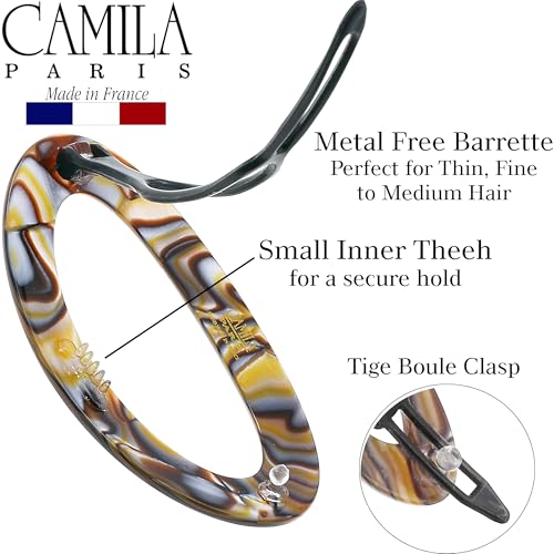 Barrette à cheveux française pour coiffures de bureau et soirées - 5