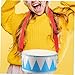 VICASKY 1set Imitation Sheepskin Boys and Girls Snare Drum Drum for Toddlers Boy Girl Music Toy