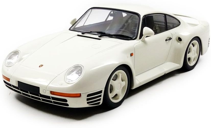 Porsche 959, white, 1987, Model Car, Ready-made, Minichamps 1:18