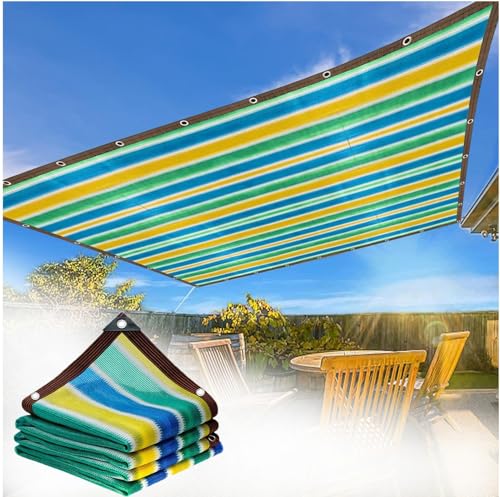 Parasol de privacidad para exteriores, resistente a los rayos UV, a prueba de desgarros, para balcón, jardín, patio, garaje, casa de perro, invernadero, piscina, cubierta de lona resistente a la