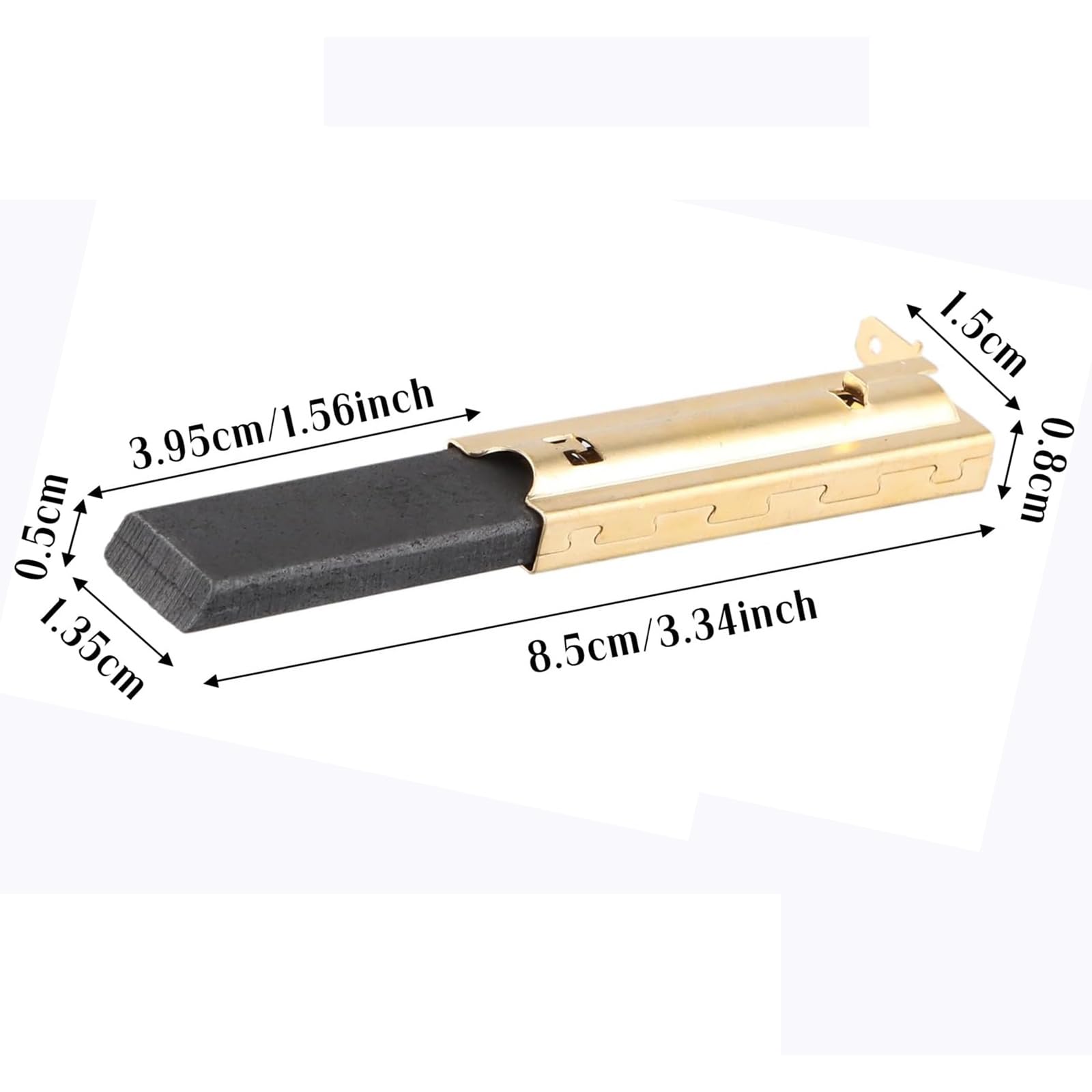 Szczotki węglowe L94MF7 do pralki silnika elektrycznego, szczotki węglowe, szczotki wkładane do pralki, silników, akcesoria zamienne, 5 x 13,5 x 39,6 mm, 2 sztuki