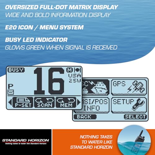 Image of Standard Horizon GX1850 Fixed Mount VHF - NMEA 2000 - Black