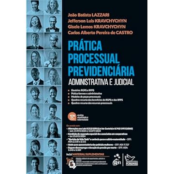 Capa do livro Prática Processual Previdenciária - 17ª Edição 2025