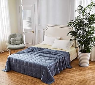 HomeSmart Products King Size Cooling Weighted Blanket - 20lbs 88x104 - The Only
