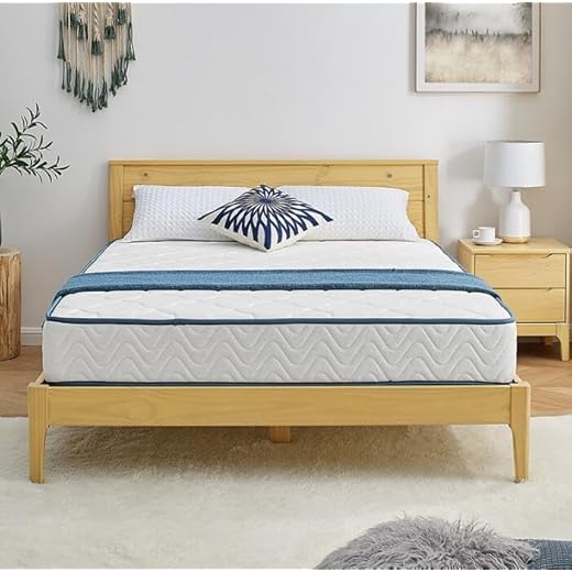 IZTOSS Matelas 140 x 200 Epaisseur 14 cm, Matelas Adulte pour lit sommier 140x200, Respirant et Confortable, Anti-acariens, hypoallergénique et antibactérien, Doux et Confortable (140 x 200 cm)