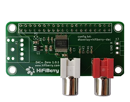 HiFiBerry DAC+ Zero Raspberry Pi Zero tarjeta sonido interna i2s 2