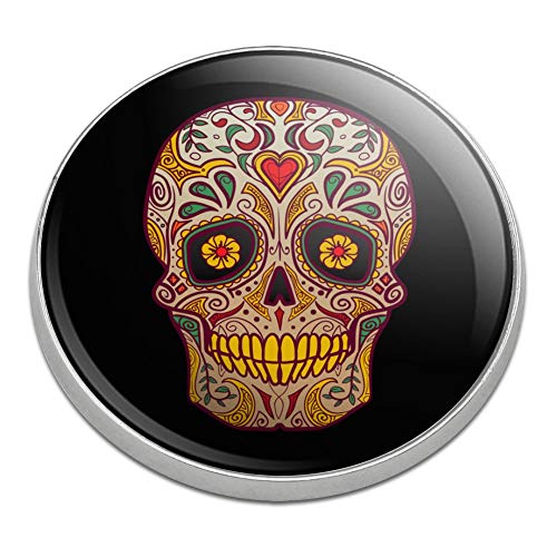 GRAPHICS & MORE Skull Day of The Dead Southwestern Golfing Premium Metal Golf Ball Marker