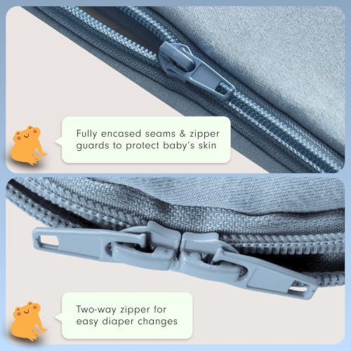 Image of JOI All Season Super Soft Sleeping Bag, Wearable Blanket for Babies, 2024 Good Housekeeping Parenting Award Winner Sleep Sack, Covers TOG 1.0, 1.5 and 2.0
