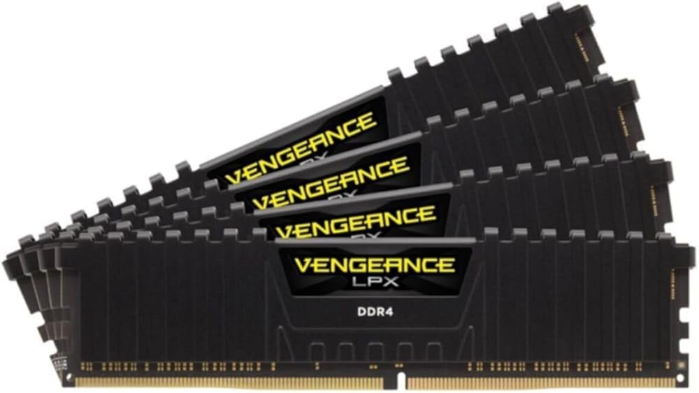 Corsair Vengeance LPX, 32GB (4 x 8GB) DDR4-3600MHz CL18 Desktop Memory - View 1