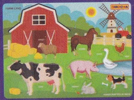 Image of Farm Land Puzzle Wooden Board with a Free Book [Hardcover] Farm Land Puzzle Wooden Board with a Free Book [Hardcover] Farm Land Puzzle Wooden Board with a Free Book [Hardcover] Farm Land Puzzle Wooden Board with a Free Book [Hardcover] Farm Land Puzzle Wooden Board with a Free Book [Hardcover] Farm Land Puzzle Wooden Board with a Free Book [Hardcover] Farm Land Puzzle Wooden Board with a Free Book [Hardcover] Farm Land Puzzle Wooden Board with a Free Book
