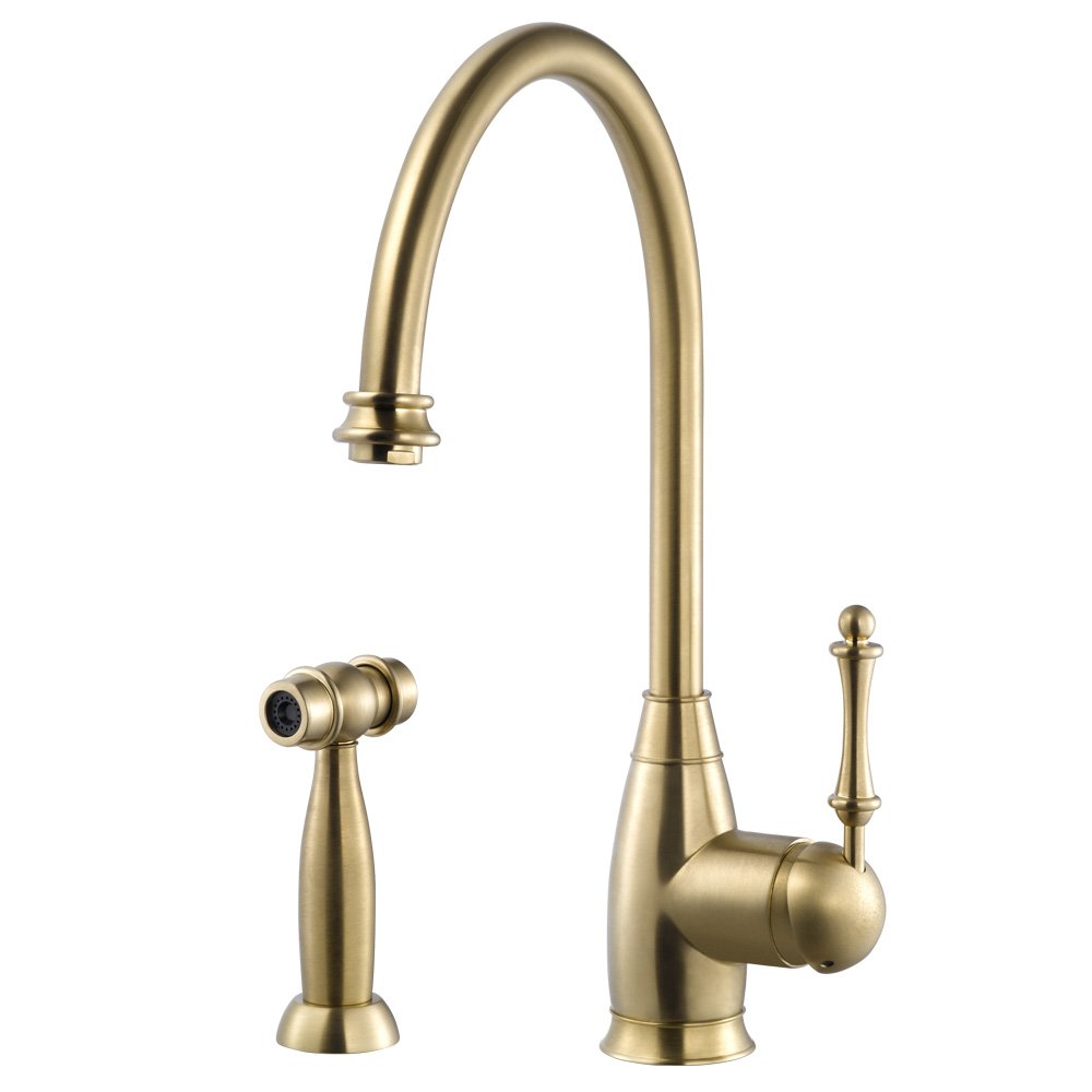 HOUZERCHASS-682-BB Charlotte Standard, Brushed Brass