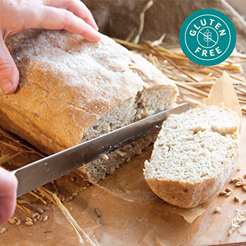 Judee's All Purpose Gluten Free Bread Flour Mix 4 Lb - Make Homemade Bread, Pizza Crusts, Bagels, Buns, English Muffins, Focaccia And More - Great For Baking And Cooking #TOP4