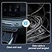Qidoubird Wireless CarPlay Adapter, 2-in-1 Wired to Wireless CarPlay/Android Auto Converter, Plug & Play, Siri Control, Universal Compatibility for 1000+ Cars, iPhone & Android (Silvery Grey)