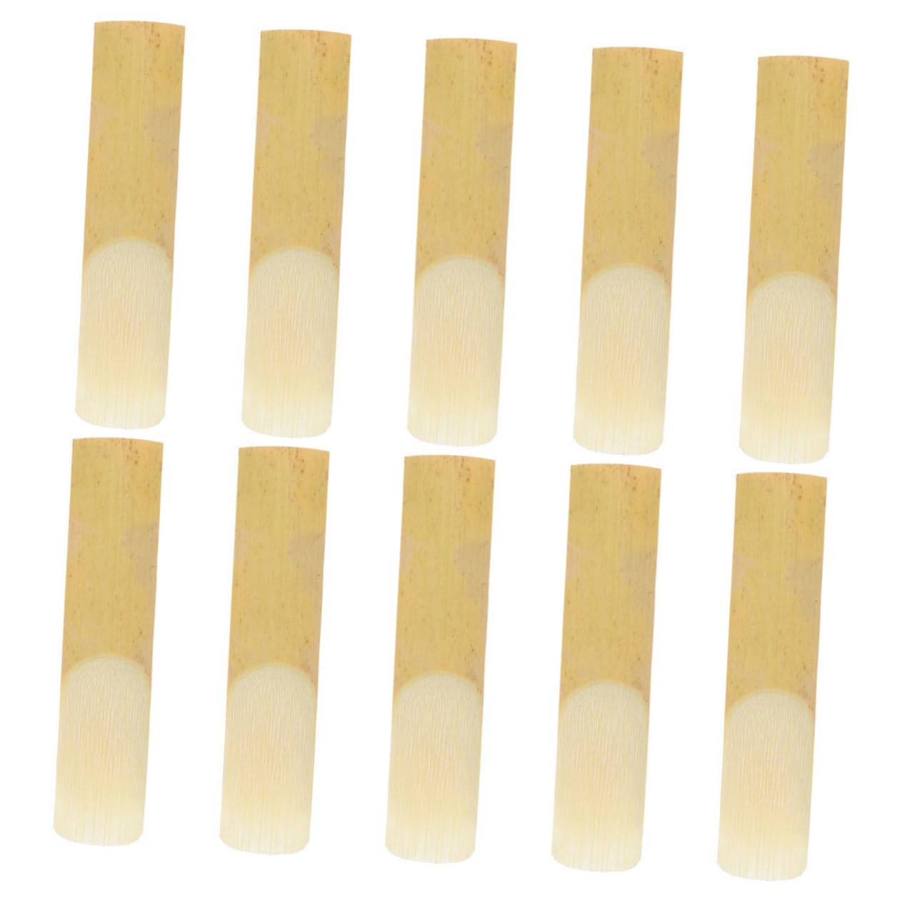 ibasenice 100pièces Anches De Saxophone Ténor Pour Saxophone Rechange De Qualité Pour Musiciens