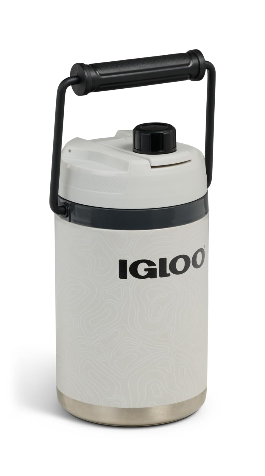 Igloo Trailmate - Botella de agua isotérmica híbrida (1,5 L, gran jarra de agua deportiva, enfriador de bebidas, hueso