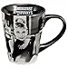 Vandor 92062 Audrey Hepburn Breakfast at Tiffany's 12 oz Ceramic Mug, Black and White