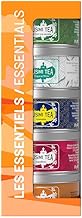 Kusmi Tea - Set "Les Essentiels" - Assortment of Organic Teas - Gift Idea for Men and Women - Black Teas, Green Teas and Infusions - Made in France - 5 Boxes of 25g