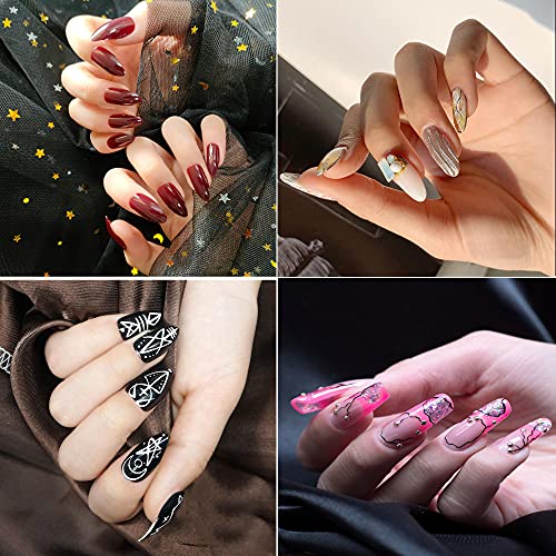 Care.d.n Glue On Nails, Brush On Nail Glue, Nail Glue For Acrylic Nails, Acrylic Nail Glue, Nail Glue For Acrylic Nails Long Lasting, Acrylic Glue With Brush 7G(5Pack). #TOP3