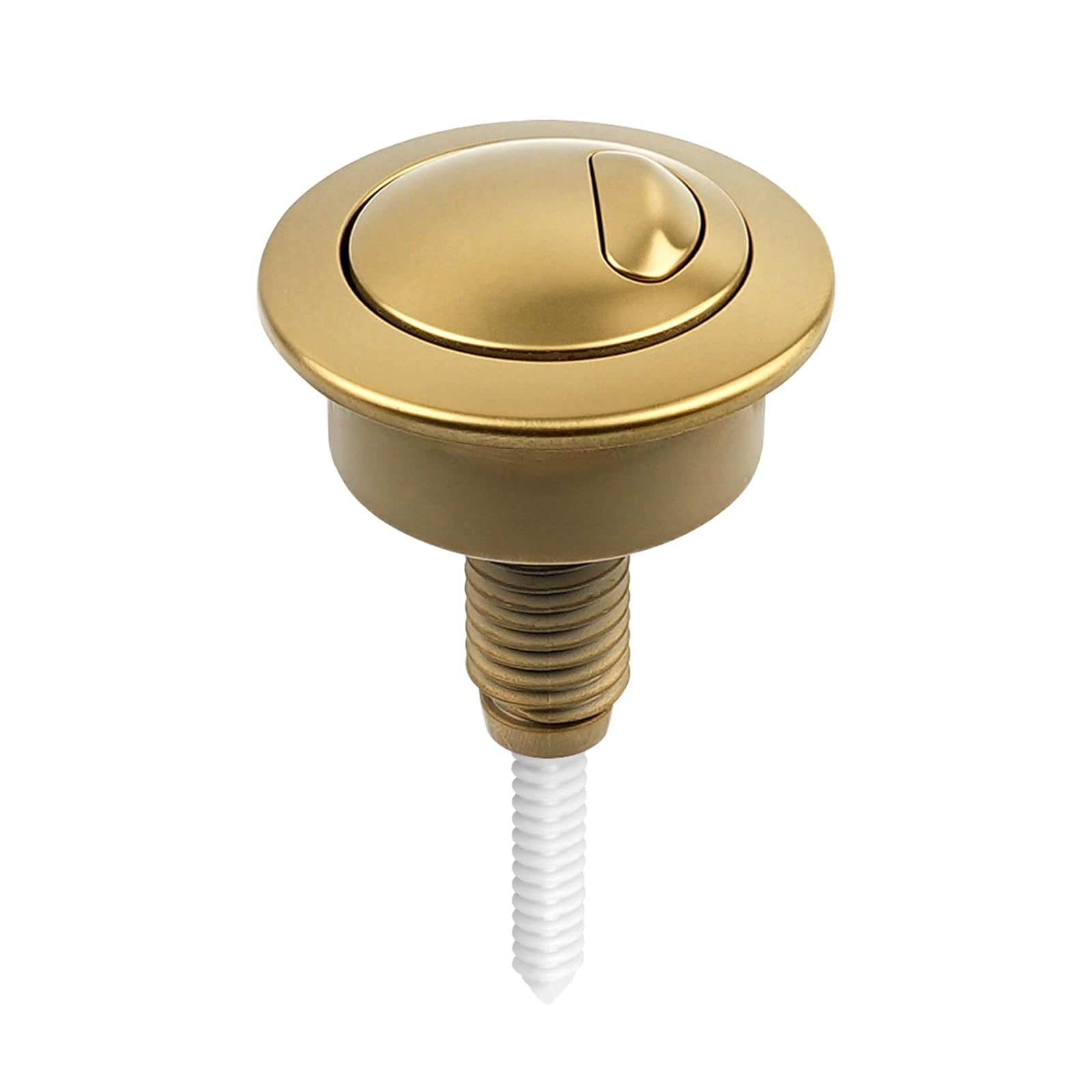 Dual Flush Toilet Cistern Push Button for Twyford for Optima 49 Model 34494907, Fit for Standard Cistern Holes 39-42mm(Gold)