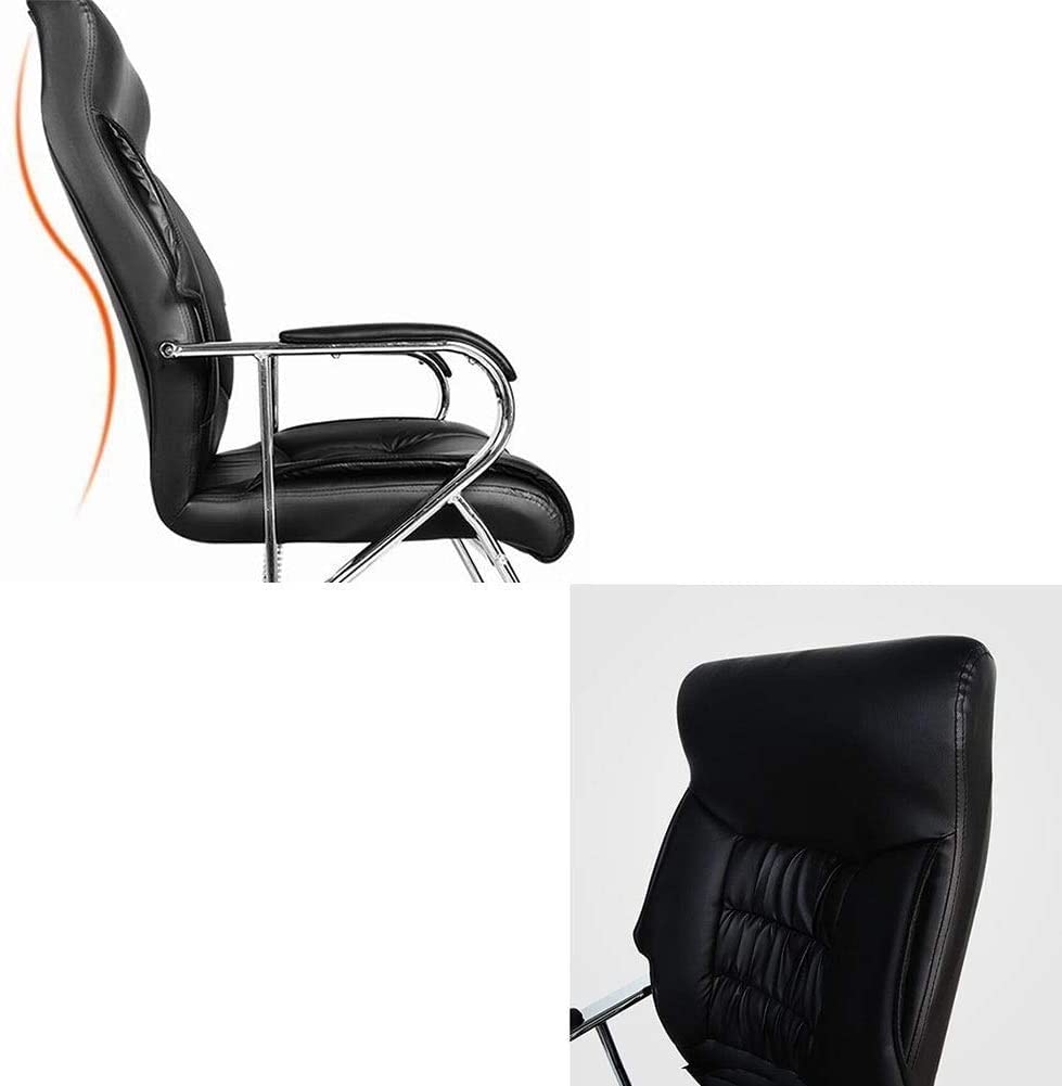 sedia da ufficio Sedie per PC Sedia da ufficio Sedia per studenti Sedia da azienda a forma di arco Sedile in PU con supporto per lo schienale Sedia da scrivania Forniture per ufficio Sedia da gioco
