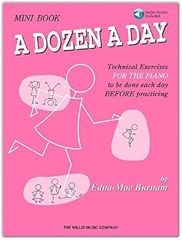 Sheet music Willis Music A Dozen A Day Mini Book (Book/Online Audio) Book