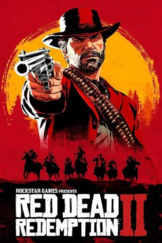 POST PIXX Poster Red Dead - Redemp - tion Posters & Prints on Wall Art Poster for Home Office Decor 12x18inch(30x45cm) Unframed