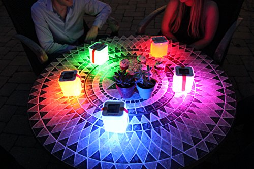 LuminAID PackLite Spectra USB Solar Inflatable Color Changing Waterproof Light