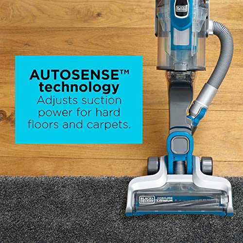 Black+Decker Powerseries Pro Cordless Vacuum, 2 In 1, Blue (Hcua525J) #TOP4