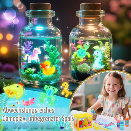 Aqua Gelz, Bastelset Kinder 4-8 Jahre Wasserperlen für Kinder Squishy Selber Machen Kindergeburtstag Basteln Geschenke Weihnachten Magic… – Ansicht 6