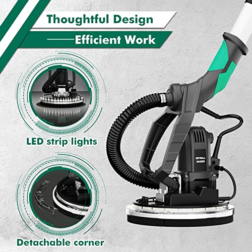 image for Electric Drywall Sander with Vacuum Dust Collector, IMQUALI® 9.5A 105
