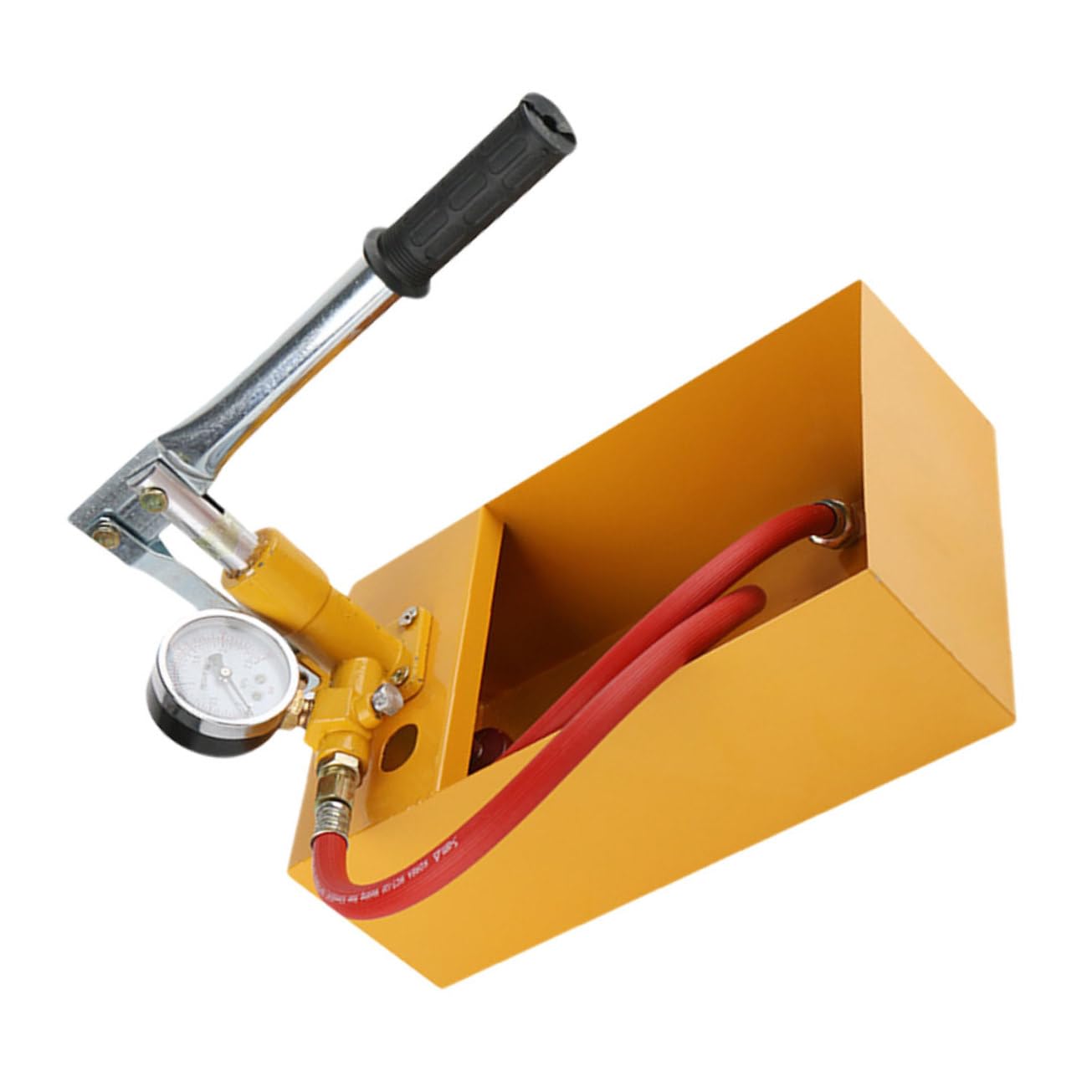 Homoyoyo 1 Set Manual Hydraulic Pressure Test Pump Water Pressure Tester for Pipes Valves Compact Design Safe Operation Versatile Plumbing Applications